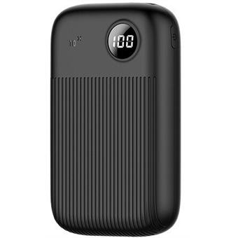 USAMS US-CD98 QC.3 PD Fast Charge Power Bank 10000mAh Black