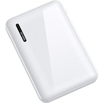 USAMS US-CD102 Dual USB Power Bank 10000mAh White