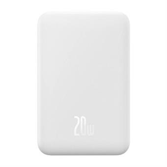 Baseus Magnetická Powerbanka 20000mAh 20W White