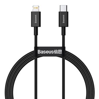 Baseus CATLYS-A01 Superior Fast Charging Datový Kabel USB-C to Lightning  20W 1m Black