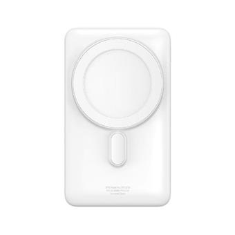 Baseus PPCX000202 Magnetic Bracket Bezdrátová Rychlonabíjecí Powerbanka 10000mAh 20W White