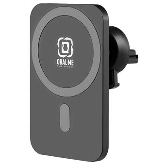 OBAL:ME MagNetix Plate Bezdrátový Nabíjecí Držák do Auta 15W Black