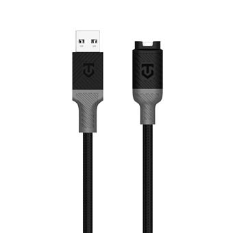 Tactical Recce 3:20 kabel pro Garmin USB-A Black/Grey