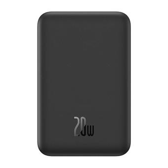 Baseus power banka Mini s bezdrátovým nabíjením 5000 mAh 20W USB-C černá