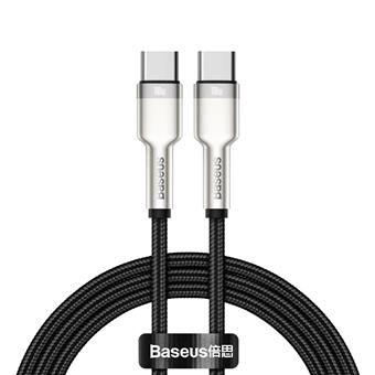 Baseus Datový kabel Cafule USB-C/USB-C 1m 100W (20V 5A) černý
