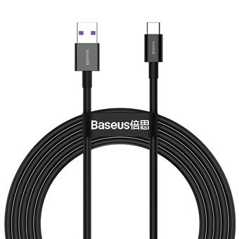 Baseus Datový kabel Superior Series USB/USB-C 66W 2m (11V 6A) černý