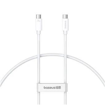 Baseus Superior Series 2 Fast Charging Datový Kabel USB-C - USB-C 240W 1m Moon White