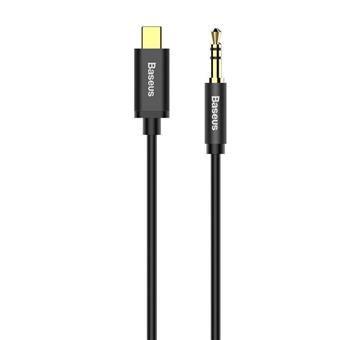 Baseus audio kabel Yiven z USB-C na Jack 3,5mm černý