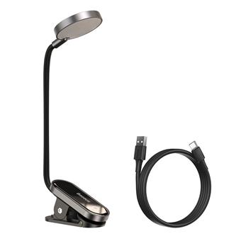 Baseus LED světlo na čtení s klipem 3W teplá bílá (4000K)
