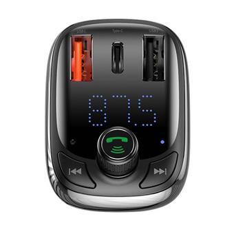Baseus Bluetooth FM Transmiter S13 T-shaped černý