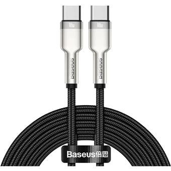 Baseus Datový kabel Cafule USB-C/USB-C 2m 100W černý