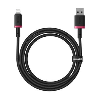 Baseus Rychlonabíjecí kabel Dura USB/Lightning 1m 2.4A červeno černý