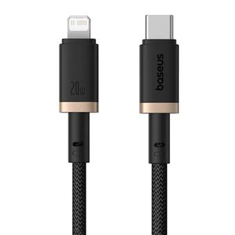 Baseus Rychlonabíjecí kabel Dura USB/Lightning 2m 20W černo zlatý