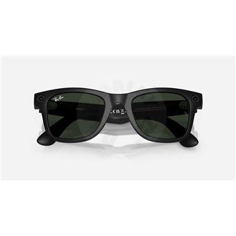 Meta Ray-Ban Gen1 Wayfarer - Matte Black/Clear to Graphite Green Transitions