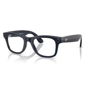 Meta Ray-Ban Gen2 Wayfarer, Shiny cosmic blue, Clear/Sapphire transitions