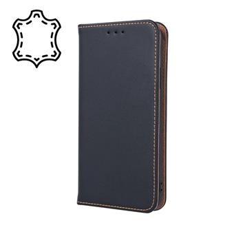 Cu-Be Luxusní kožené pouzdro Xiaomi Redmi Note 14 5G Black