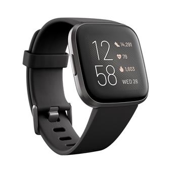 Fitbit Versa 2 (NFC) - Black/Carbon