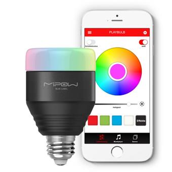 MiPow Playbulb™ Smart chytrá LED BT žárovka -černá