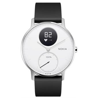 Nokia Steel HR 36mm - černá/bílá