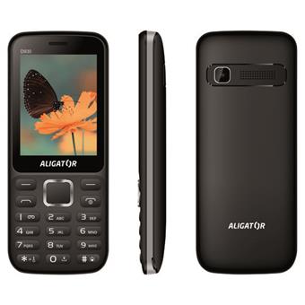 ALIGATOR D930 Dual sim černo-stříbrný