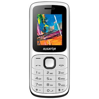 ALIGATOR D210 Dual sim bielo-čierny