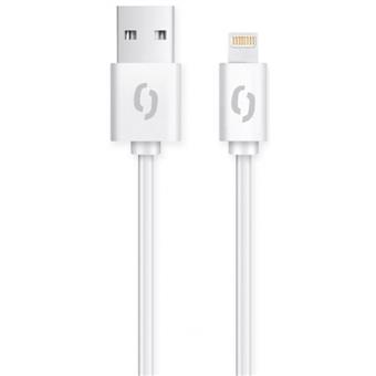 ALIGATOR Datový kabel 2A, Lightning bílý