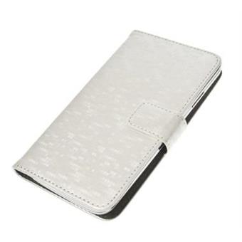 Aligator Pouzdro BOOK GLAMMY S (4") White