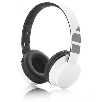 Aligator sluchátka drátové AH03,dálkové ovládání, bílá