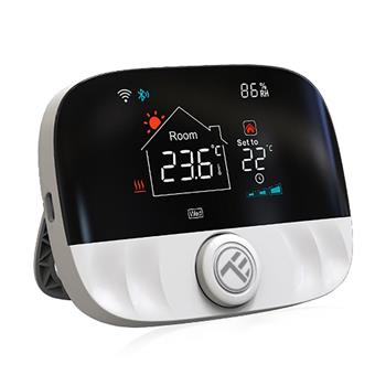 Tellur WiFi Smart Ambient Thermostat, TSH02-chytrý termostat, black