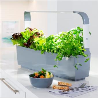 TREGREN T12 Kitchen Garden, chytrý květináč, šedý