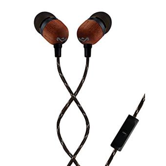MARLEY Smile Jamaica - Signature Black, sluchátka do uší s ovladačem a mikrofonem