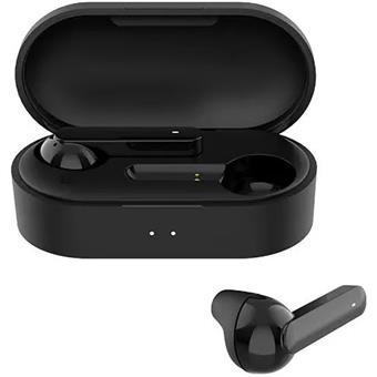 QCY - T3e bezdrátová špuntová sluchátka, černá