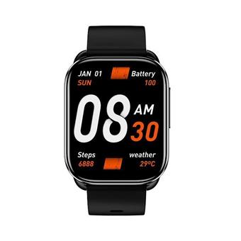 QCY Smartwatch GS S6/Black/Sport Band/Black