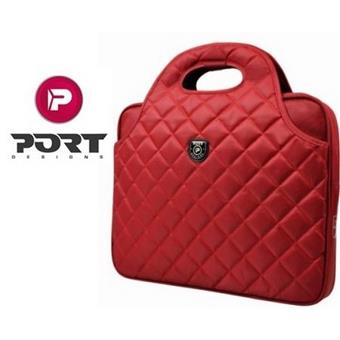 PORT DESIGNS FIRENZE Toploading brašna na 15,6'' notebook, červená