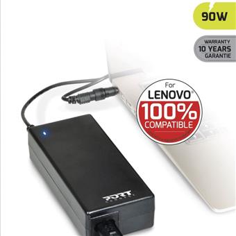 PORT CONNECT Lenovo 100% napájací adaptér k notebooku, 19V, 4,74A, 90W, 4x Lenovo konektor