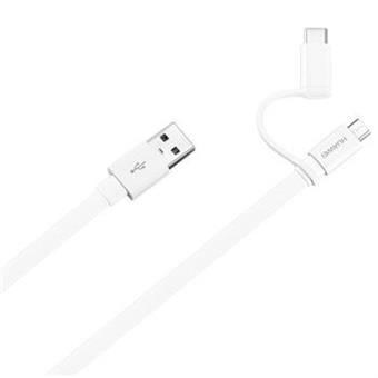 Huawei kabel microUSB a USB-C AP55S White