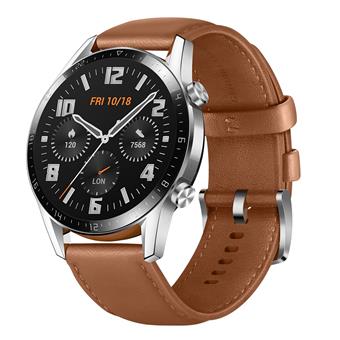 Huawei Watch GT 2 Brown Leather Strap