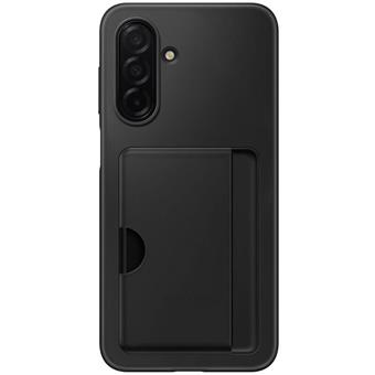 Samsung Zadní kryt s kapsou na kartu pro Galaxy A26 Black