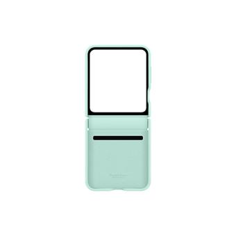 Samsung Ochranný kryt z veganské kůže pro Flip 6 Mint