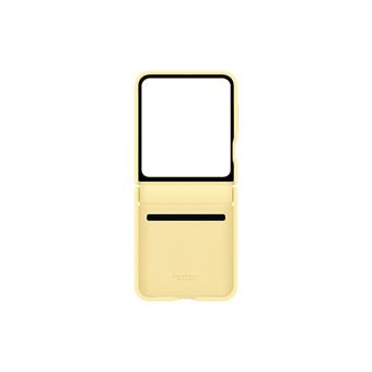 Samsung Ochranný kryt z veganské kůže pro Flip 6 Yellow