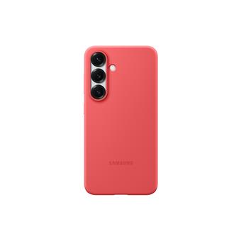 Samsung Silikonový zadní kryt pro Galaxy S25 Red