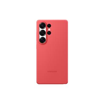 Samsung Silikonový zadní kryt pro Galaxy S25 Ultra Red