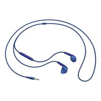 Samsung sluchátková sada stereo s ovládáním EO-EG920B, konektor 3,5 mm, modrá