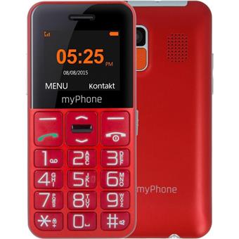 Telefon myPhone Halo Easy Senior červený