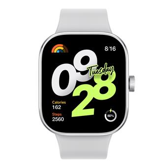 Xiaomi Redmi Watch 4/Silver/Sport Band/White