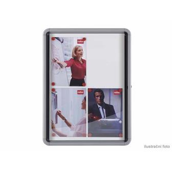 Vitrína NOBO 9xA4, magnetická