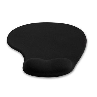 4W Podložka pod myš ergonomická gelová Black