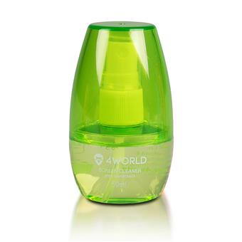 4World Čistící Gel 50ml + hadřík GREEN