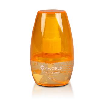 4World Čistící Gel 50ml + hadřík ORANGE