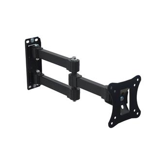4World držák TV 14-42" otočný sklopný dvouramenný max.20kg černý